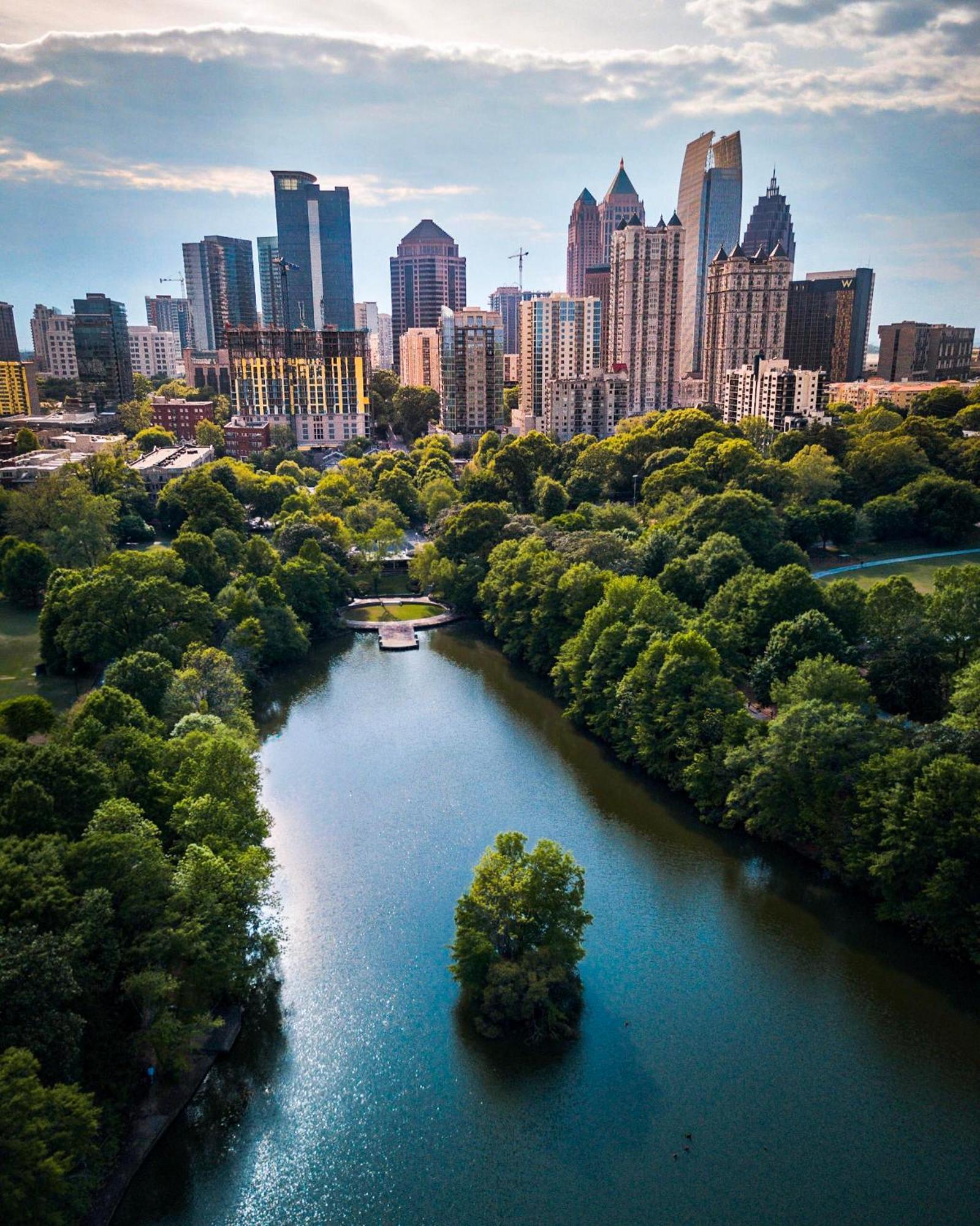 Stupendous Heart Of Piedmont Park Two Story Loft Apartment Atlanta Exterior foto