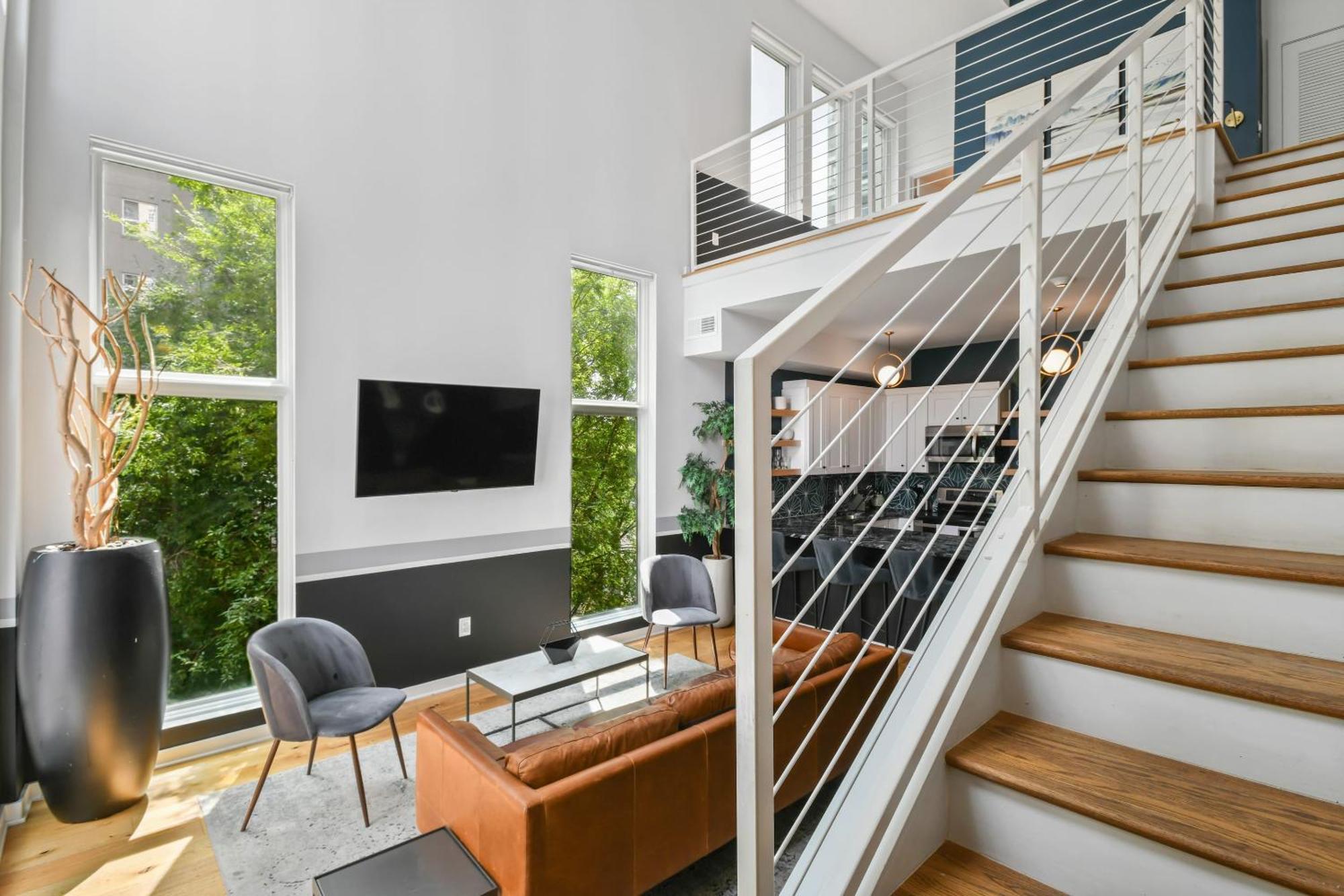 Stupendous Heart Of Piedmont Park Two Story Loft Apartment Atlanta Exterior foto