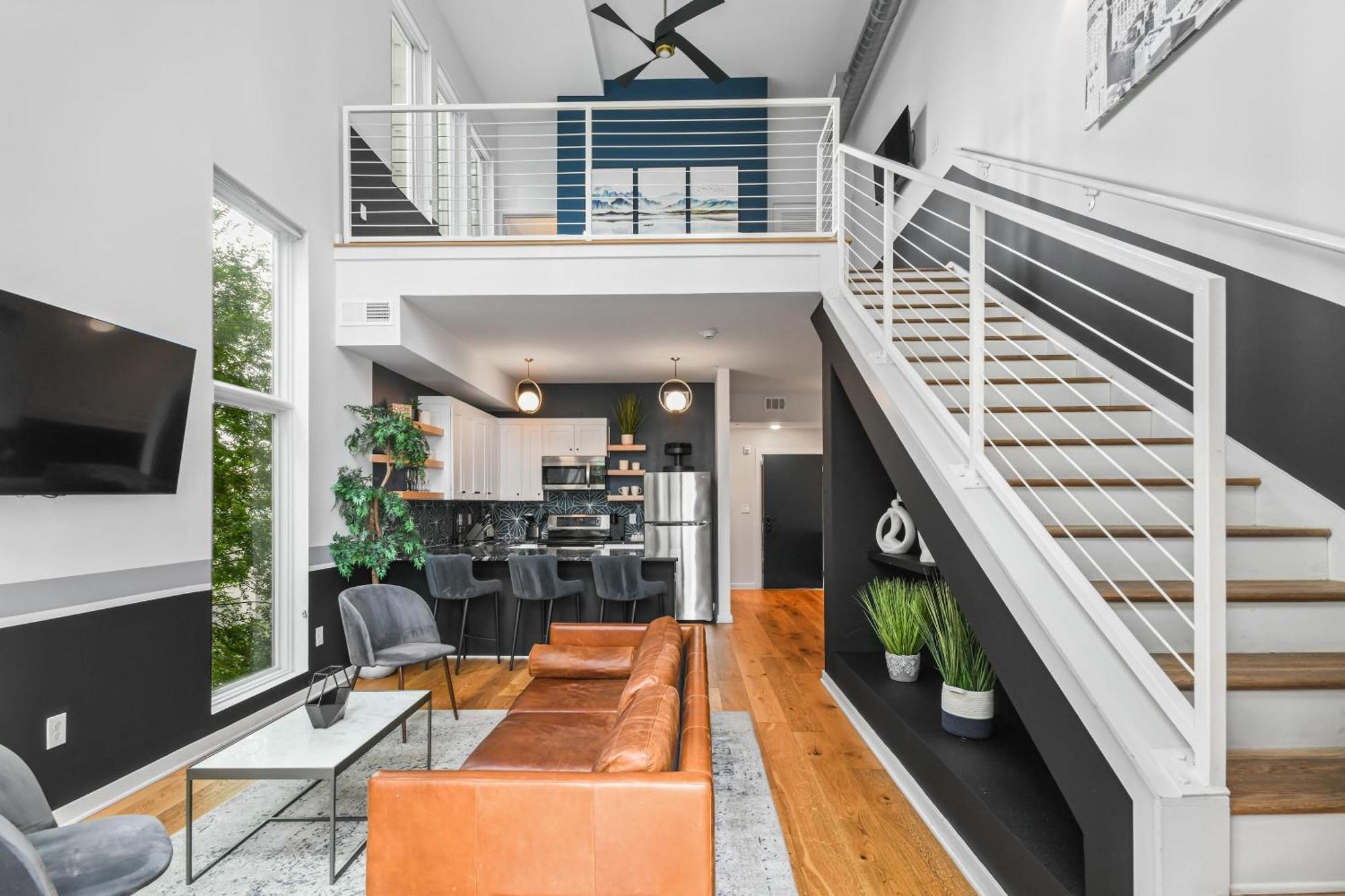 Stupendous Heart Of Piedmont Park Two Story Loft Apartment Atlanta Exterior foto